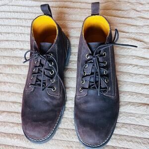 Timberland  Men's Size 10 Redwood Falls Waterproof Chukka Boots Brown